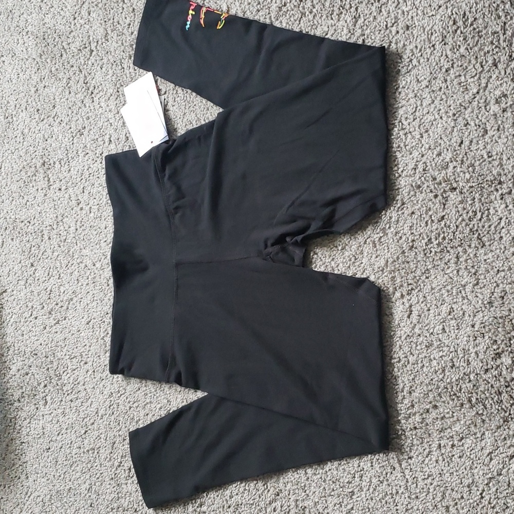 Womens Champion Athletic Wear Moisture Wicking Black Leggings Size Medium NEW